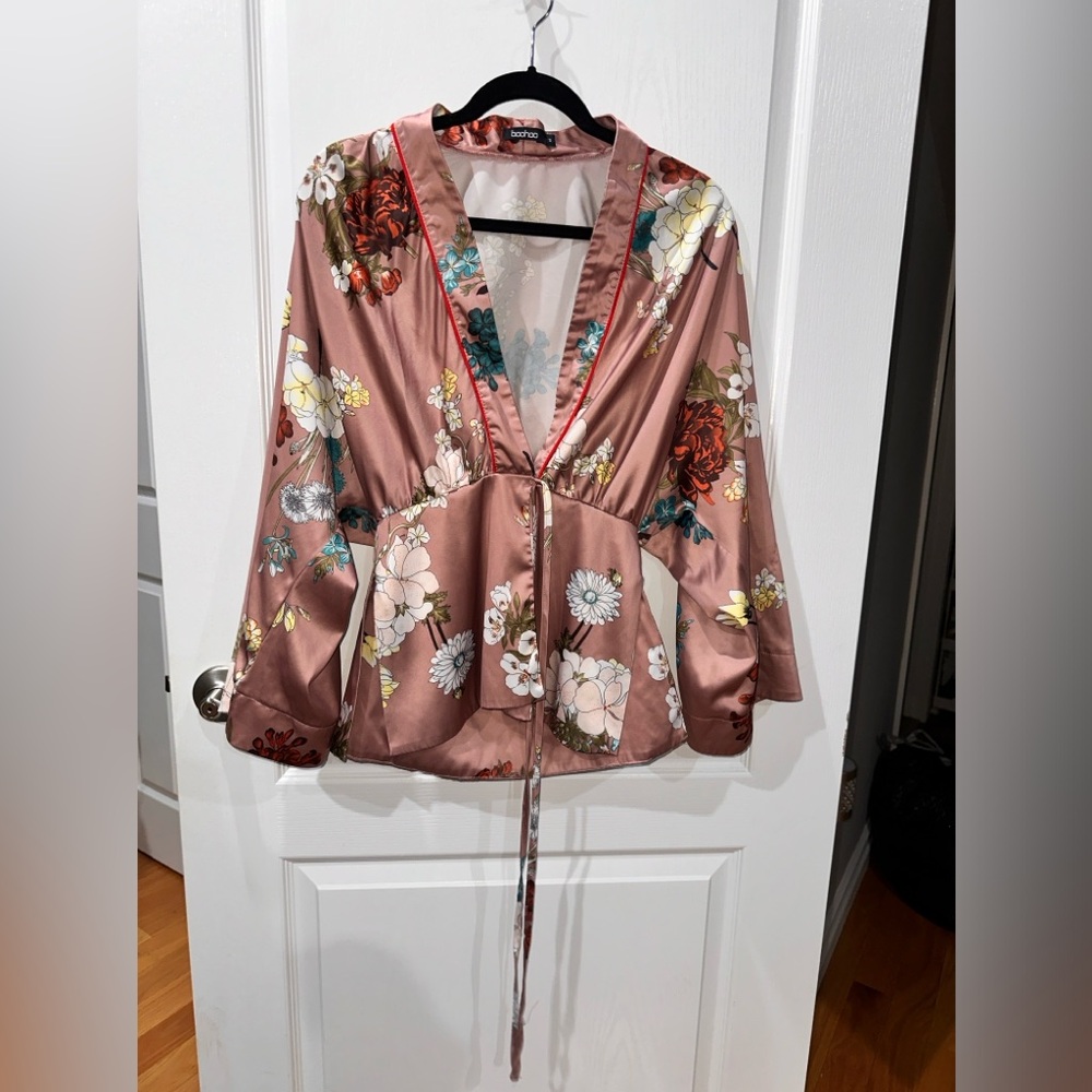 Oriental Inspired Floral Jacket